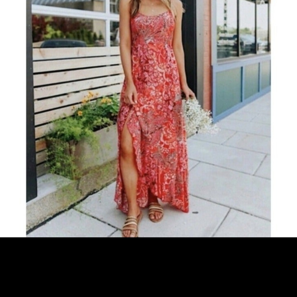 Intimately free people forever yours maxi slip dress